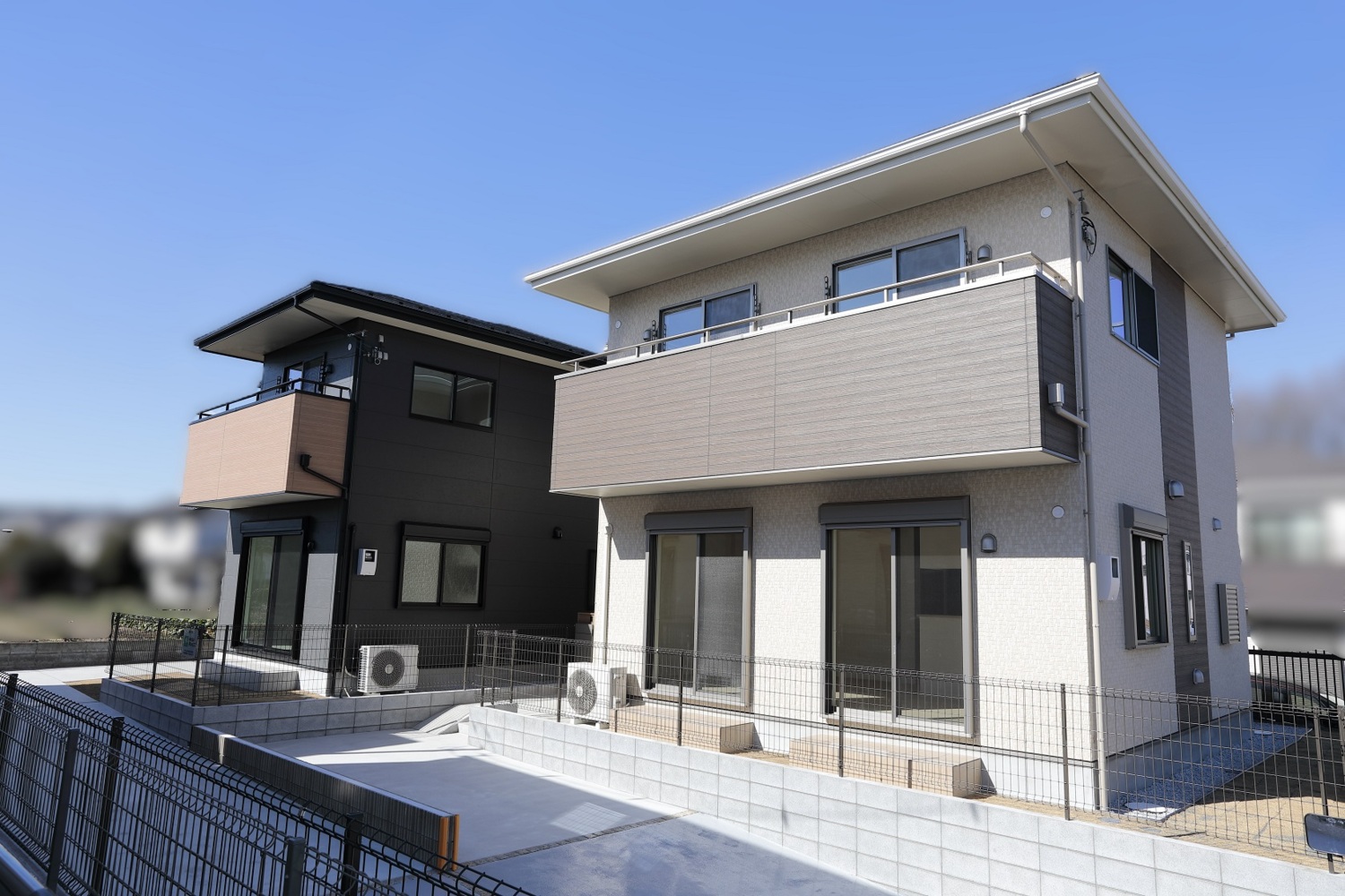 弊社施工例(戸建賃貸2棟(木造2F・3LDK))